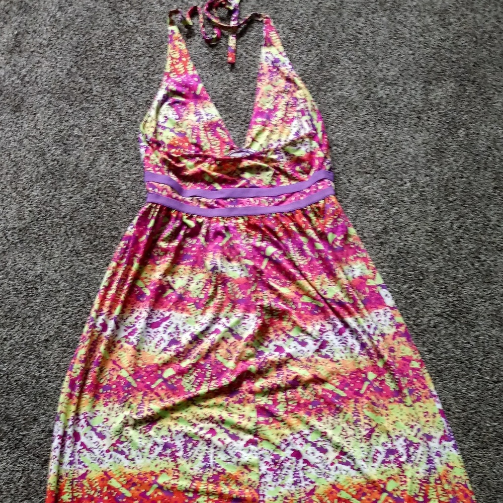 Colorful maxi dress